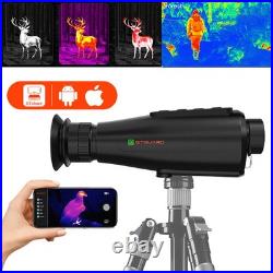 384px Thermal Imaging Monocular Digital Zoom IR Night Vision FHD Recording Scope