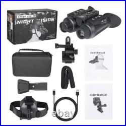 3D 1080P 4K Night Vision Binoculars Infrared Head Mounted Goggles Telescope 8300 3D 1080P 4K Night Vision Binoculars Infrared Head Mounted Goggles Telescope 8300