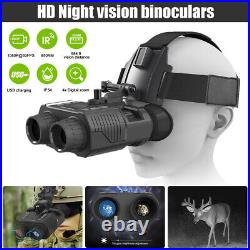 3D 4K Night Vision Binoculars for Hunting Infrared Digital Head Mount Goggles 3D 4K Night Vision Binoculars for Hunting Infrared Digital Head Mount Goggles