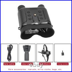 3D/8X Night Vision Binoculars Infrared Digital Head Mount Goggles for Hunting US