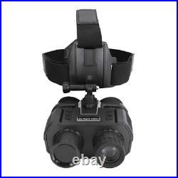3D/8X Night Vision Goggles Head Mounted Binoculars Infrared Outdoor Hunting US