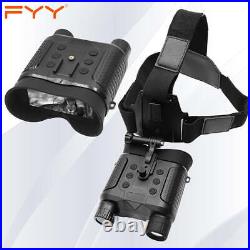 3D Digital Night Vision Binoculars Goggles Head Mount Infrared Hunting Telescope 3D Digital Night Vision Binoculars Goggles Head Mount Infrared Hunting Telescope