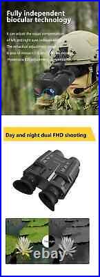 3D Infrared Night Vision Binoculars Professional HD Mount Camera Camping Goggle