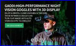 3D Infrared Night Vision Binoculars Telescope Camera for Hunting Tactics Goggle