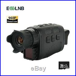 3-12X Night Vision Monocular with 1.5 TFT LCD 7 Grades IR Camera Video Recorder
