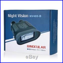 3.5 7X Night Vision Binocular HD Infrared Hunting Trail Telescope 400m/1300ft