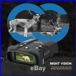 3.6-10.8X Binocular Digital Night Vision Scope with 3 TFT LCD and 64GB TF Card