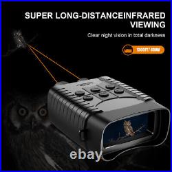 3 LCD Screen 1080P IR Night Vision Binoculars Goggle with32GB for Bird Watch 400m