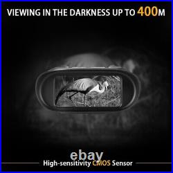 400M Infrared Digital Night Vision Goggles Recorder Binoculars Device 7x31 Zoom