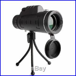 40 x 60 HD Optical Monocular Telescope Day & Night Vision Hunting Camping Hiking