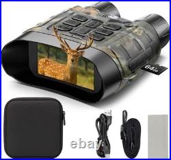 4K Color Night Vision Goggles, Infrared Digital Binoculars 18X Zoom For Darkness