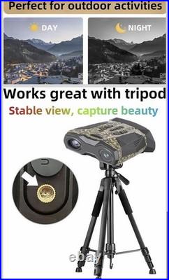 4K Full Color Night Vision Goggles 112MP Infrared Digital Binoculars
