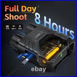 4K HD Binoculars Night Vision Telescope Digital 6X Zoom 300m Camping Scope 4K HD Binoculars Night Vision Telescope Digital 6X Zoom 300m Camping Scope
