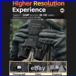 4K HD Binoculars Night Vision Telescope Digital 6X Zoom 300m Camping Scope 4K HD Binoculars Night Vision Telescope Digital 6X Zoom 300m Camping Scope