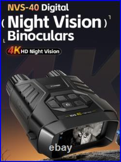 4K HD Binoculars Night Vision Telescope Digital 6X Zoom 300m Camping Scope 4K HD Binoculars Night Vision Telescope Digital 6X Zoom 300m Camping Scope