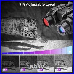 4K Head-Mounted Night Vision Goggles & Binoculars for Adults NVG with Manua