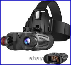 4K Helmet Goggles Infrared Night Vision Binoculars IR Hunting Photography Record 4K Helmet Goggles Infrared Night Vision Binoculars IR Hunting Photography Record