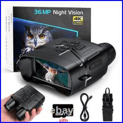 4K Night Vision Binoculars, 3-inch large screen, give as a 32GB memory card