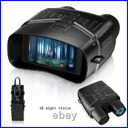 4K Night Vision Binoculars, 3-inch large screen, give as a 32GB memory card