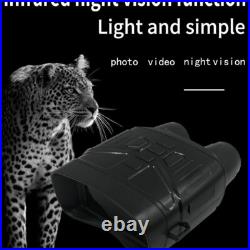 4K Night Vision Binoculars, 3-inch large screen, give as a 32GB memory card