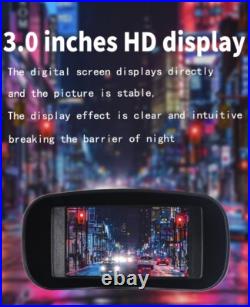 4K Night Vision Binoculars, 3-inch large screen, give as a 32GB memory card