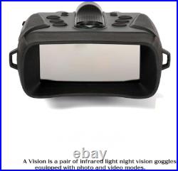 4K Night Vision Binoculars 58MP Camera 600M IR Zoom Waterproof HD Goggles 4K Night Vision Binoculars 58MP Camera 600M IR Zoom Waterproof HD Goggles