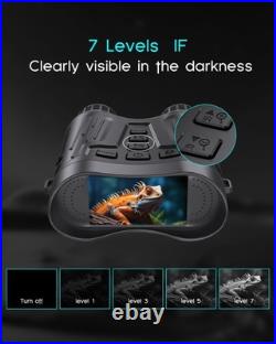 4K Night Vision Binoculars with Video Recording for Men, Gifts for Dad & Husb
