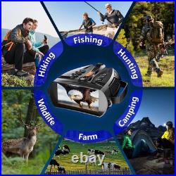 4K Night Vision Goggles, 4.0 HD Screen Night Vision Binoculars with 5000mAh