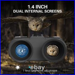 4K Night Vision Goggles 8X Digital Zoom Infrared Hands Mounted VA 4K Night Vision Goggles 8X Digital Zoom Infrared Hands Mounted VA