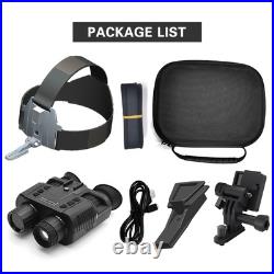 4K Night Vision Goggles 8X Digital Zoom Infrared Hands Mounted VA 4K Night Vision Goggles 8X Digital Zoom Infrared Hands Mounted VA