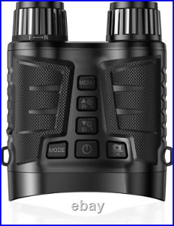 4K Night Vision Goggles 8X Zoom Binoculars with 3.2'' Screen & 32GB SD Card