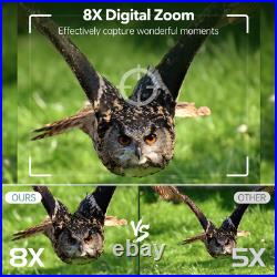 4K Night Vision Goggles Binoculars Infrared Night Vision in 100% Darkness