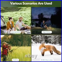 4K Night Vision Goggles Binoculars Infrared Night Vision in 100% Darkness