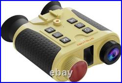 4K Night Vision Goggles Head Mounted Hands Free Infrared Digital Binoculars New