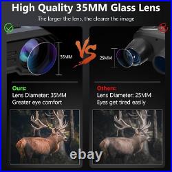 4K Night Vision Goggles Night Vision Binoculars for Adults 3 Large Screen