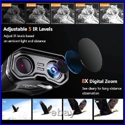 4K Night Vision Goggles Night Vision Binoculars for Adults 3 Large Screen