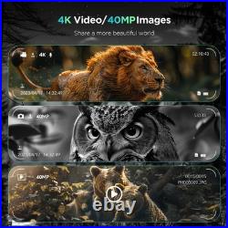 4K Night Vision Goggles for Adults, 2000FT Night Vision Binoculars with 64GB