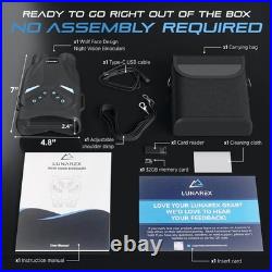 4K Night Vision Goggles for Adults Digital Night Vision Binoculars with 8X