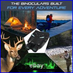 4K Night Vision Goggles for Adults Digital Night Vision Binoculars with 8X