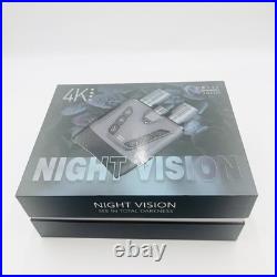 4K Night Vision Goggles with 58MP, 1968FT Range, 10000mAh Battery, 64GB Card