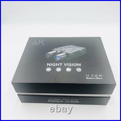 4K Night Vision Goggles with 58MP, 1968FT Range, 10000mAh Battery, 64GB Card