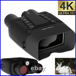 4K UHD 40MP 600M Binoculars Night Vision for Hunting Camping 8X Digital Zoom