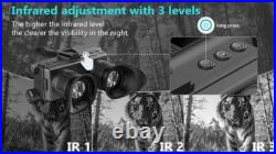 4K UHD Night Vision Binoculars 600m Zoom Infrared Hunting Surveillance Gear 4K UHD Night Vision Binoculars 600m Zoom Infrared Hunting Surveillance Gear