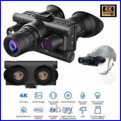 4K UHD Night Vision Binoculars 600m Zoom Infrared Hunting Surveillance Gear 4K UHD Night Vision Binoculars 600m Zoom Infrared Hunting Surveillance Gear