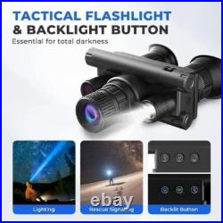 4K UHD Night Vision Binoculars 600m Zoom Infrared Hunting Surveillance Gear 4K UHD Night Vision Binoculars 600m Zoom Infrared Hunting Surveillance Gear