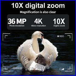 4K WiFi Night Vision Binoculars 800m Full Dark 8W Infrared 10x Digital Telescope