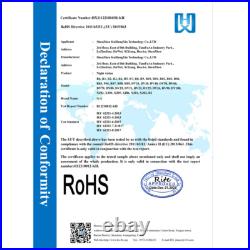 4TFT 850nm Infrared Night Vision Goggles 10X Zoom Hunting Binoculars IR Camera