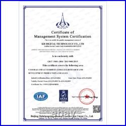 4TFT 850nm Infrared Night Vision Goggles 10X Zoom Hunting Binoculars IR Camera