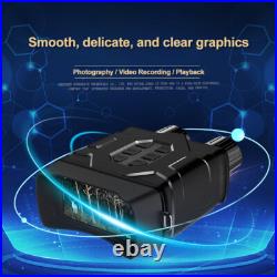 4TFT 850nm Infrared Night Vision Goggles 10X Zoom Hunting Binoculars IR Camera