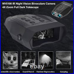 4X Digital Zoom 1080P Night Vision Device 2.5 LCD Screen Binoculars Telescope